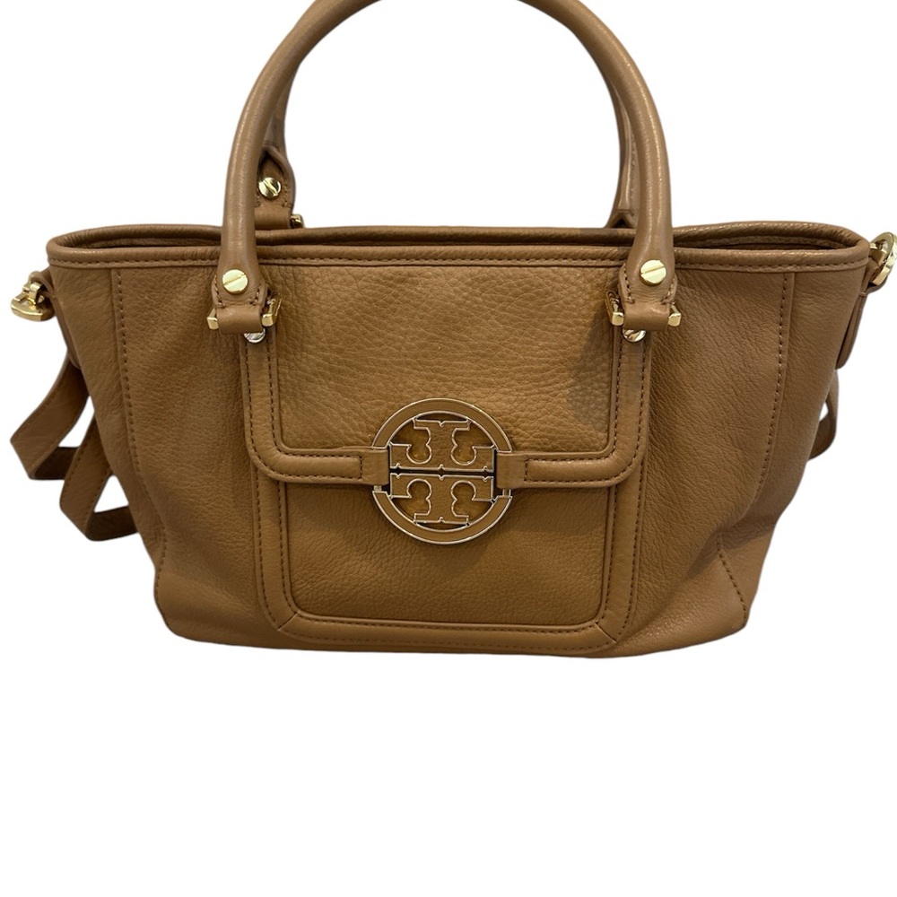 - Tory Burch Amanda Mini Satchel Tan